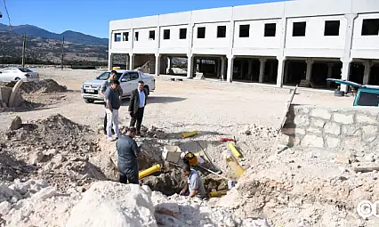 Emet-Hisarcık sanayinde doğalgaz çalışmaları sürüyor