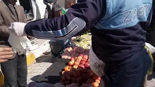 Emet Pazarında Korona Virüs Tedbirleri