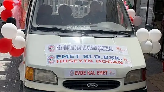 Emet Belediyesi Çocukları Heymandan Mahrum Bırakmadı