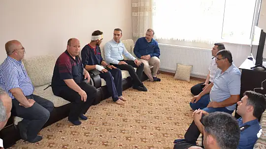 Bayram Ziyaretleri Şehit ve Gazi Ailelerimizi Ziyaretle Başladı
