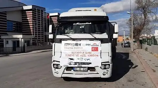 Emet İHH'dan Sığınma Kamplarına Destek Tırı