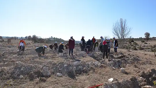 11 Kasım Fidan Dikim Gününde Emet'e 12 Bin Fidan