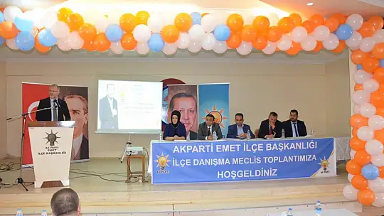 Ak parti İlçe Danışma Meclisi Toplantısı Yapıldı
