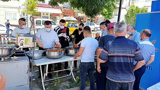 Emet AK partiden Şehitlerimiz İçin Lokma Hayrı