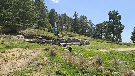 Eğrigöz Dağı'nın Zirvesinde Yatay Ardıçlar Görsel Şölen Sunuyor