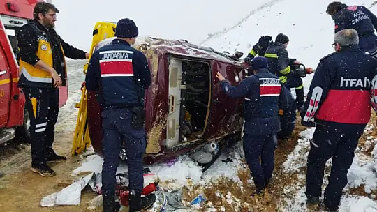 Annnesini Doktora Götürürken Takla Attı 1 Yaralı