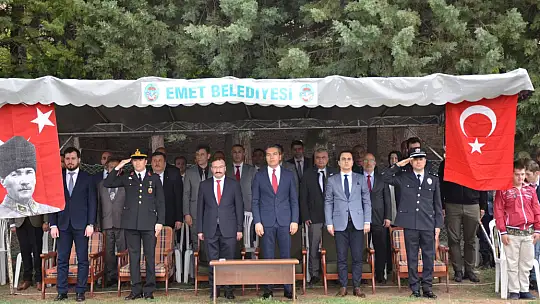 Emet İlçesinde 23 Nisan Coşkusu Yaşandı