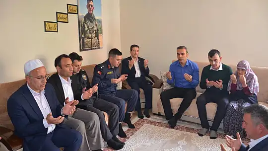 Bayramda Merkez ve Köylerimizde Şehit Ailelerimiz Ziyaret Edildi