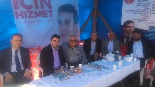 DP Genel Başkanı Uysal Hıdırlelez Şenlikleri İçin Emetteydi