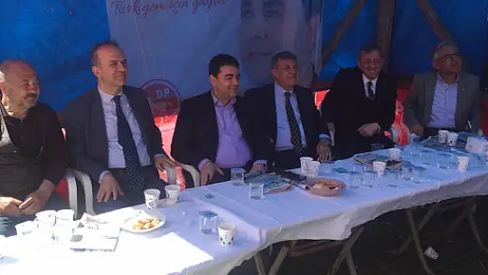 DP Genel Başkanı Uysal Hıdırlelez Şenlikleri İçin Emetteydi