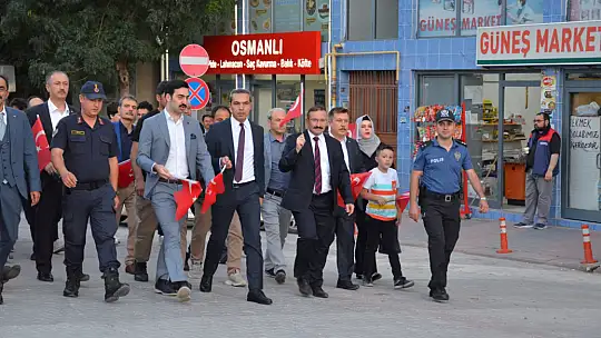 15 Temmuz Milli Birlik Gününde Bir Olduk,Birlik Olduk
