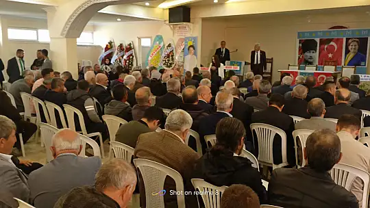 İYİ Partide Başkan Çelik Güven Tazeledi