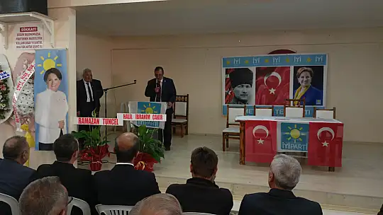 İYİ Partide Başkan Çelik Güven Tazeledi