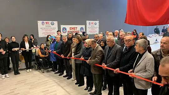 Emet Deprem Kermesinde Yerini Aldı