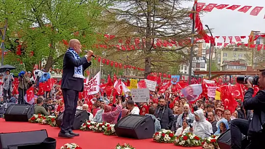 Millet İttifakı Kütahya Mitinginde Liderler Konuştu