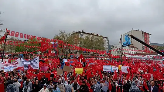 Millet İttifakı Kütahya Mitinginde Liderler Konuştu