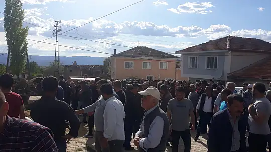 Geçen Hafta Bayrama Geldiği Köyüne Bu Defa Cenazesi Geldi