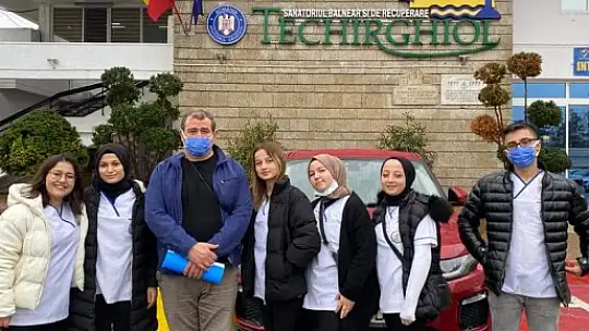 Emet'ten 30 Öğrenci Romanya'da  Fizik Tedavi Stajı Gördü