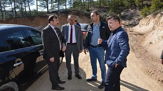 İl Özel İdare Genel Sekreteri Koyak Emet İlçesindeydi