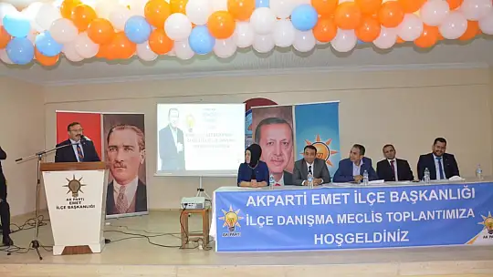 Ak parti İlçe Danışma Meclisi Toplantısı Yapıldı
