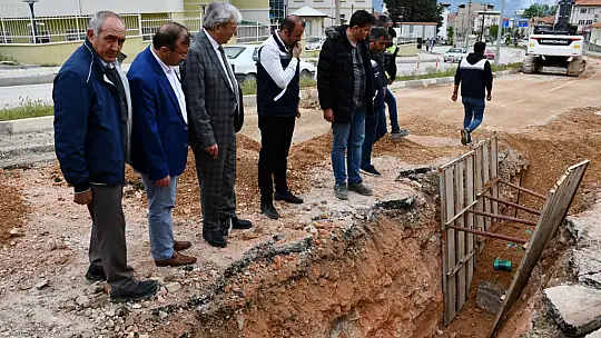 Başkan Doğan' Alt Yapı Çalışmaları Halkımızı Mağdur Etmeden Sürmeli'