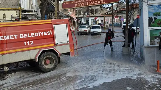 Emet Belediyesinden Korana Virüs Seferberliği