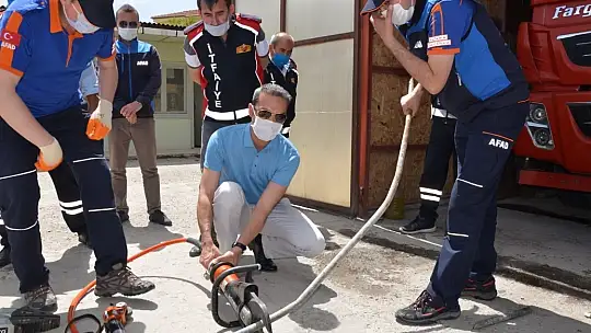 Afat'tan Emet Belediyesine Acil Durum Malzeme Desteği