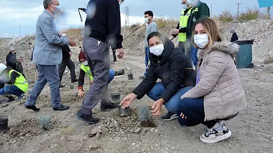 Emetbor İşletme Müdürlüğünde 6.500 Fidan Toprakla Buluşturuldu