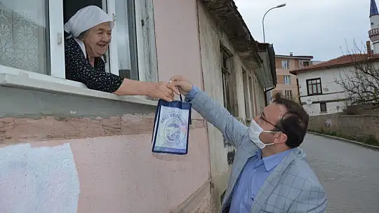 Başkan Doğan'dan 65 Yaşüstü Vatandaşlarımıza Ziyaret