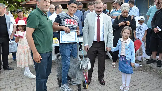 Emet'te oğlaklar podyuma çıktı