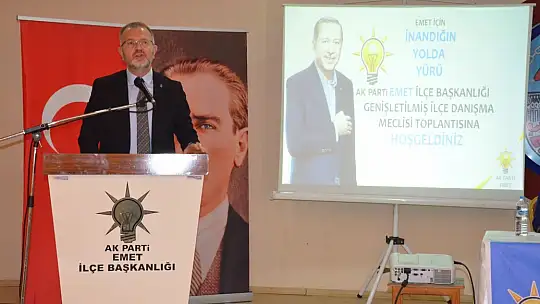 Ak parti İlçe Danışma Meclisi Toplantısı Yapıldı