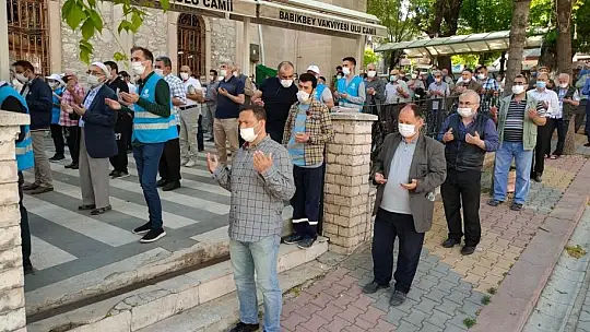 Emet'te Kudüs Şehitleri İçin Gıyabi Cenaze Namazı