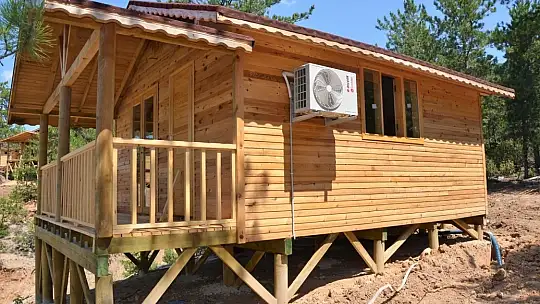 Yeniceköy Gölet Bungalov Evlerinin Tamamlanması Heyecanla Bekleniyor