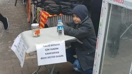 Emetli Küçük Mücahit Depremzedeler için bakın ne yaptı