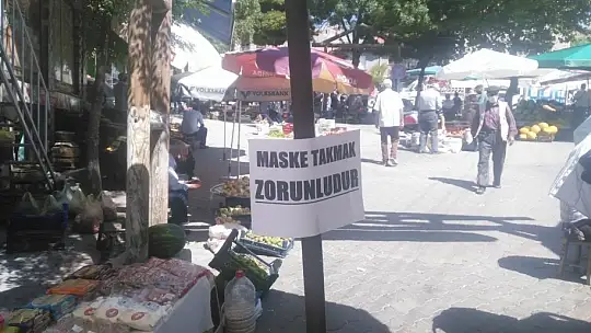 Emet Salı Pazarı Olağanüstü Tedbirlerle Açıldı