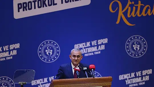Bakan Kasapoğlu Kütahya Ve İlçelerine Yapılacak Yatırımları Açıkladı