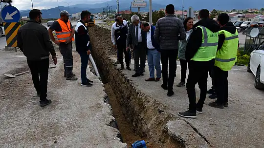 Başkan Doğan' Alt Yapı Çalışmaları Halkımızı Mağdur Etmeden Sürmeli'