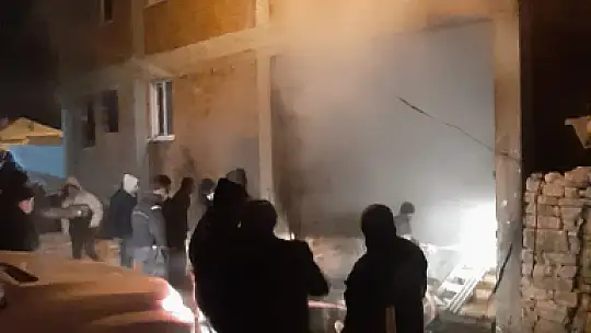 İnşaat Halindeki Evde 500 Balya Saman Yandı