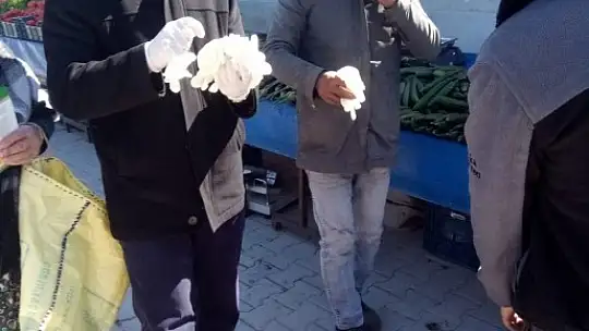 Emet Pazarında Korona Virüs Tedbirleri