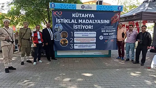 Kütahya İstiklal Mdalyası,Emet Gazilik Ünvanını İstiyor
