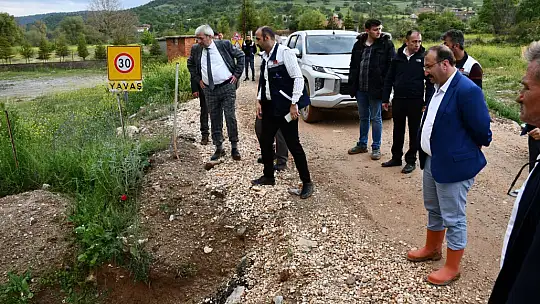 Başkan Doğan' Alt Yapı Çalışmaları Halkımızı Mağdur Etmeden Sürmeli'