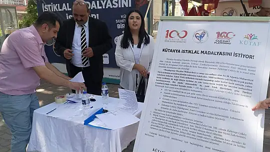 Kütahya İstiklal Mdalyası,Emet Gazilik Ünvanını İstiyor