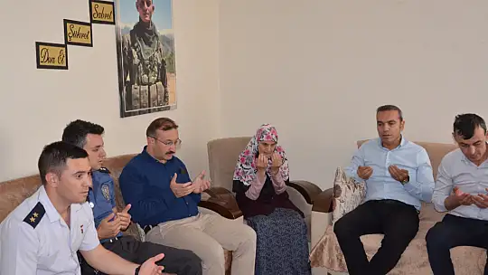 Bayram Ziyaretleri Şehit ve Gazi Ailelerimizi Ziyaretle Başladı