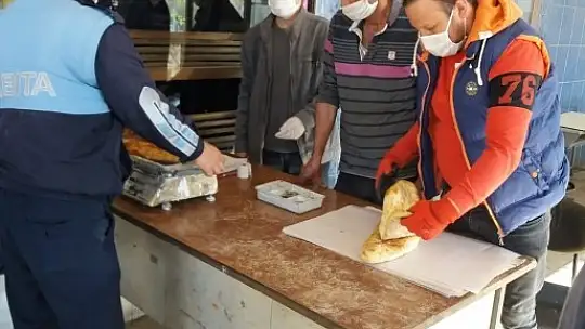Zabıta Ekipleri Fırınları Denetledi