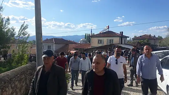 Geçen Hafta Bayrama Geldiği Köyüne Bu Defa Cenazesi Geldi