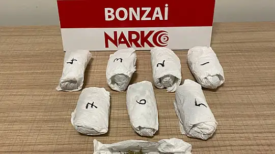 80 Gram Bonzai'yi Kütahya'ya Sokmaya Çalışırken Yakalandılar