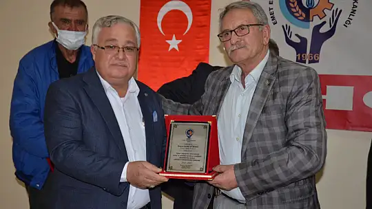 Emet Esnaf Odasında Yeni Başkan Ramazan Seval