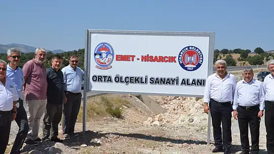Emet-Hisarcık Orta Ölçekli Sanayisine Tavşanlı TSO'dan Destek