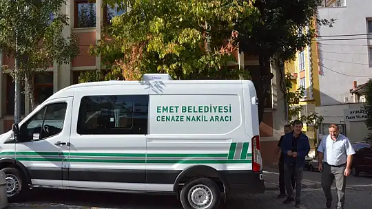 Emet Belediyesinden Yeni Cenaze Nakil Aracı