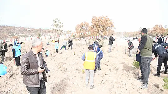 Milli Ağaçlandırma Günü'nde Emet'te 300 Fidan Toprakla Buluştu
